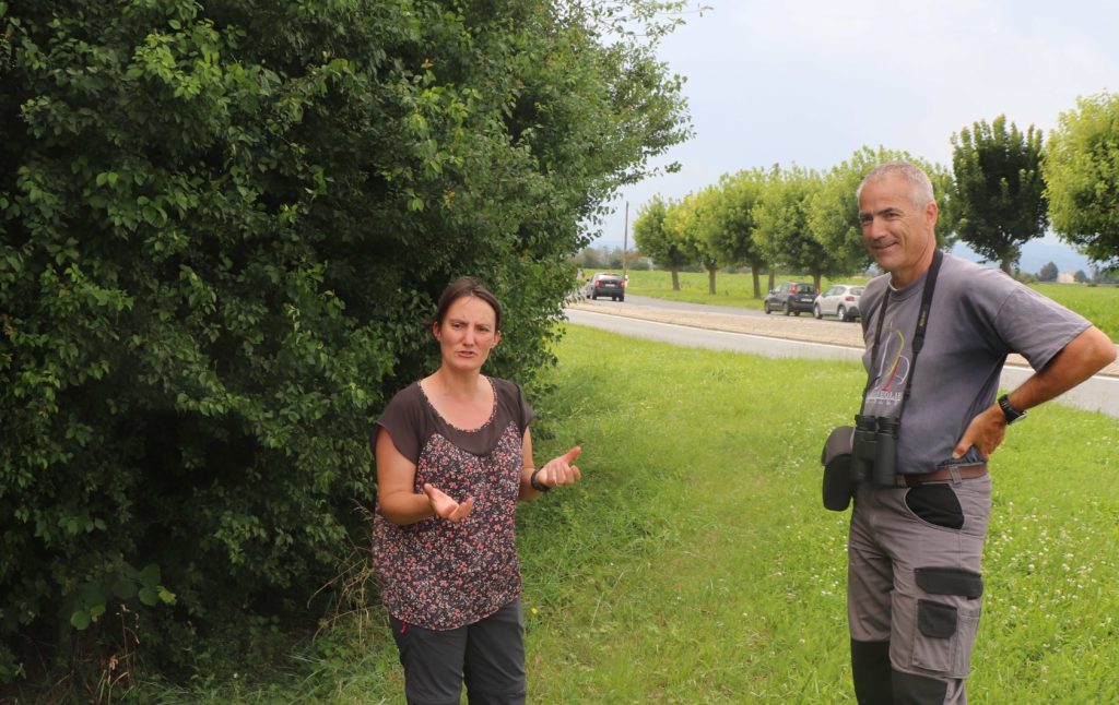 Laurence Vialard et Fabrice de Biasi : deux approches de la haie complémentaires.