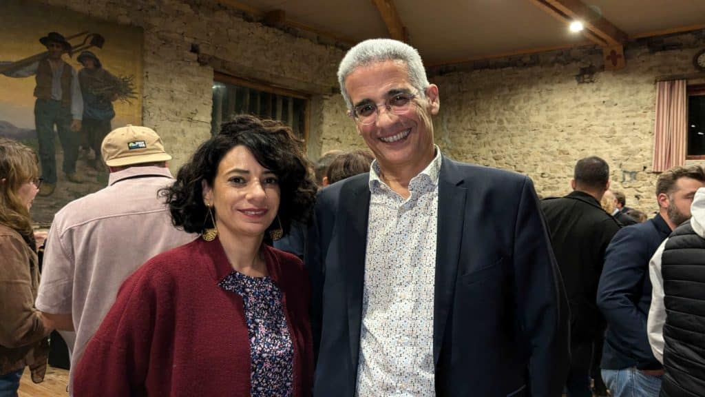 Véronique Renoux et Rachid Kander