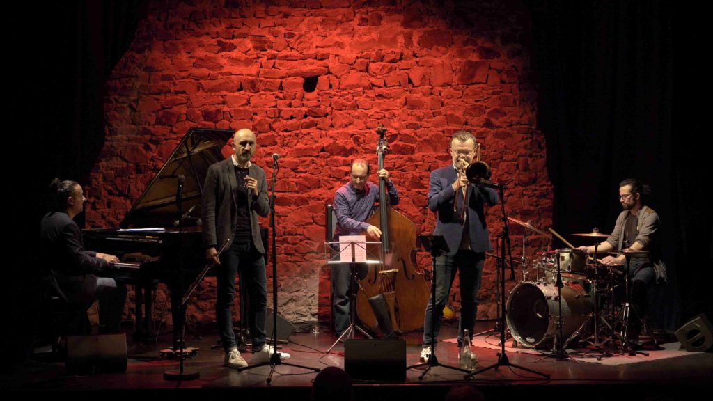 Le groupe Kreyol Djazz en concert sur la scène de la Baie