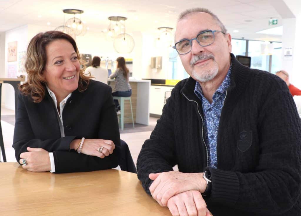 Virginie Vandermersch et Joël Fleury